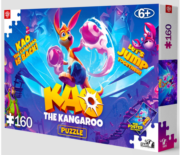 CENEGA Kao The Kangaroo - Kao is back Puzzle 160 - 740822 - zdjęcie 3